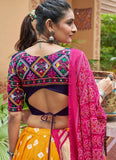 Breathtaking Yellow Embroidered Navratri Lehenga Choli - women's fashion mart