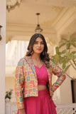 Exclusive Ready-to-Wear Lehenga Choli -WOMEN FASHION Wine women's fashion mart