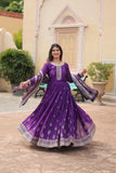Stunning Sequins Embroidered Work Wedding Anarkali Set - women's fashion mart