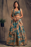 Gorgeous Sequence With Embroidery Floral Work Lehenga Choli