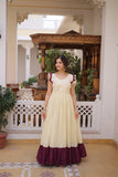 Ethnic Embroidered Anarkali Dress For Women