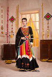 Classic Designer Viscose Cotton Traditional Navratri Lehenga Choli