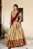 Cotton Silk Weaving Work Lehenga Choli - women's fashion mart