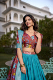 Kalamkari Print Beautiful Lehenga Choli For Woman - women's fashion mart