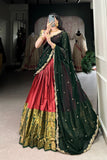 Tarika Narayan Pattu South Indian Lehenga Set