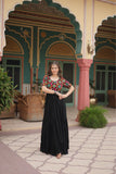 Kutchi Gamthi Work Gown For Navratri - women's fashion mart
