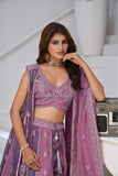 Ethereal Harmony  Double Layered Dupatta Bridal Lehenga
