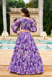 Georgette Floral Printed Co-Ord Set - women's fashion mart