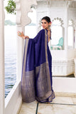 Chinon Saree With Zari Weaving Explore Acriine Ethnic Collection