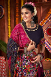 Beautifully Multi Color Designer Viscose Cotton Navratri Lehenga Choli