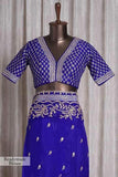 Faux Georgette Aari work saree -Georgette Saree Default Title women's fashion mart