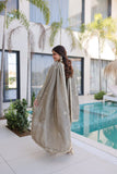 Luxury Ho Silk Designer Multi With Thread Embroidery Suit Set