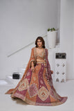 Ethereal Harmony  Double Layered Dupatta Bridal Lehenga