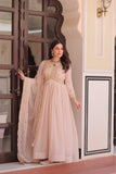 Designer Georgette Gown With Sequins Elegance