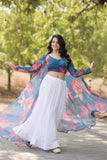 Beautiful Georgette Printed Lehenga Choli - women's fashion mart