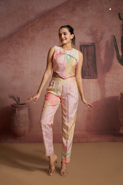Classic Pure Muslin Silk Co-Ord Set