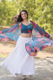 Beautiful Georgette Printed Lehenga Choli - women's fashion mart