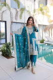 Designer Embroidered Salwar Suit Set For Women