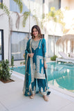Designer Embroidered Salwar Suit Set For Women