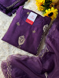Designer Embroidered kurta set with dupatta  women's fashion mart
