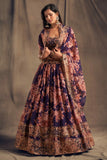 Gorgeous Sequence With Embroidery Floral Work Lehenga Choli