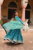 Stunning Sequins Embroidered Work Wedding Anarkali Set - women's fashion mart