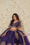 Ivory Grandeur Luxury Zari Embroidered Bridal Lehenga