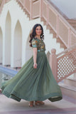 Beautiful Embroidered Designer Crafted Women Gown