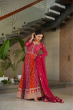 Stylish Sequins Embroidered Wedding Designer Gown