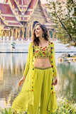 Georgette Embroidered Suit Set -WOMEN FASHION Default Title women's fashion mart