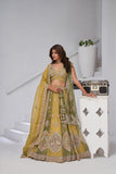 Ethereal Harmony  Double Layered Dupatta Bridal Lehenga