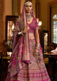 Dahlia Purple Designer Lehenga Set