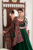 Gamthi Print Embossed Designer Beautiful Lehenga Choli