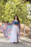 Beautiful Georgette Printed Lehenga Choli - women's fashion mart