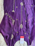Designer Embroidered kurta set with dupatta  women's fashion mart