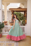 Ethnic Embroidered Anarkali Dress For Women