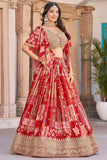 Ethereal Elegance Designer Wedding Lehenga Choli Set
