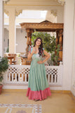 Ethnic Embroidered Anarkali Dress For Women