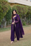Readymade Embroidered Work Women Kurti Pant With Dupatta Set - women's fashion mart