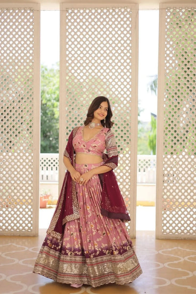 Ethnic Elegance Traditional Designer Women Lehenga Choli - women's fashion mart