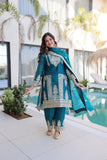 Designer Embroidered Salwar Suit Set For Women