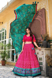 Patola Print Leheriya Designer Lehenga Choli - women's fashion mart
