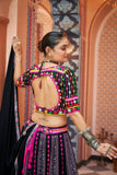 Black Navratri Special Designer Lehenga Choli -WOMEN FASHION Default Title women's fashion mart
