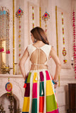 White Designer Classic Beautiful Navratri Lehenga Choli