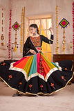 Classic Designer Viscose Cotton Traditional Navratri Lehenga Choli