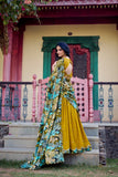 Stunning Sequins Tread Embroidery With Kalamkari Printed Lehenga Choli