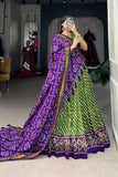 Gorgeous Patola Leheriyu Print Lehenga Choli  women's fashion mart