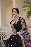 Beautiful Stylish designer Gown With Dupatta Set - women's fashion mart