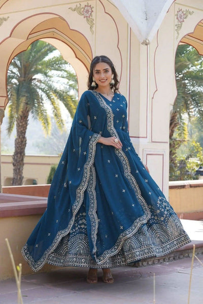 Beauty Of Designer Readymade Gown Collections -WOMEN FASHION Rama / M women's fashion mart