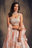 Gorgeous Sequence With Embroidery Floral Work Lehenga Choli
